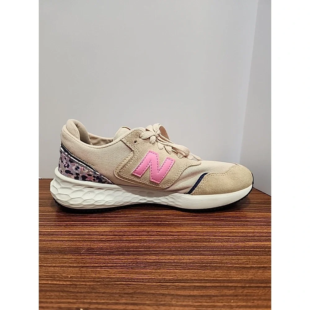New Balance Fresh Foam X70 V1 Women's Tan Pink Size 5 B Sneakers Shoes - Picture 5 of 9